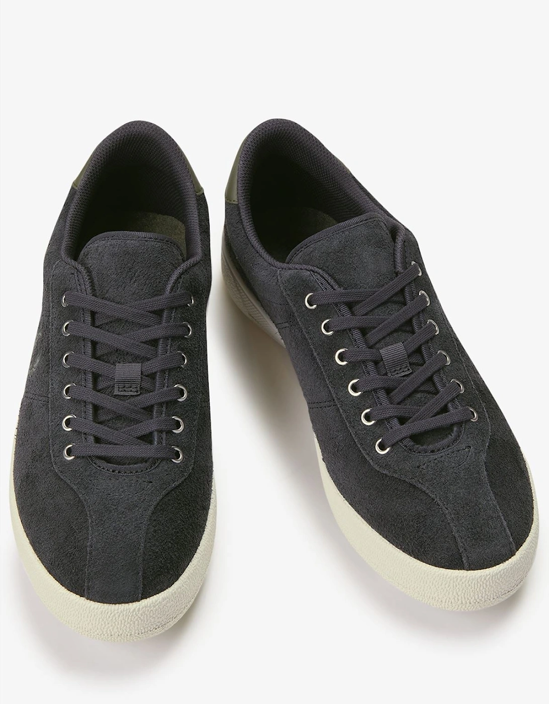 Tennis Shoe Suede Men's Anchor Grey Trainers