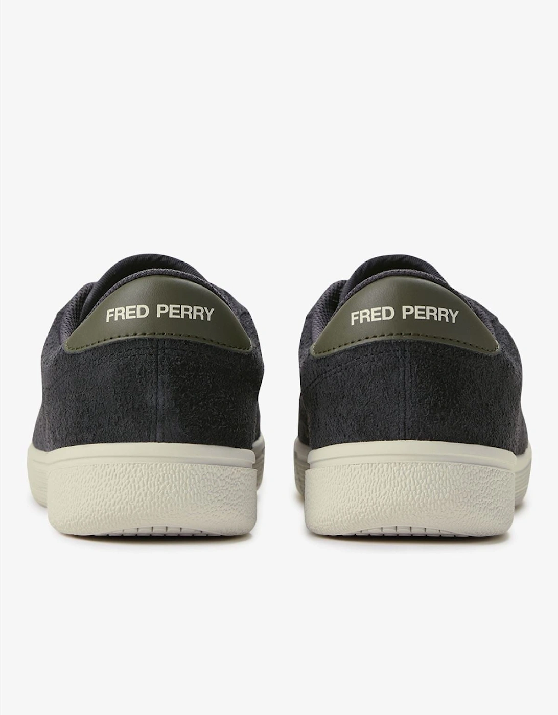 Tennis Shoe Suede Men's Anchor Grey Trainers