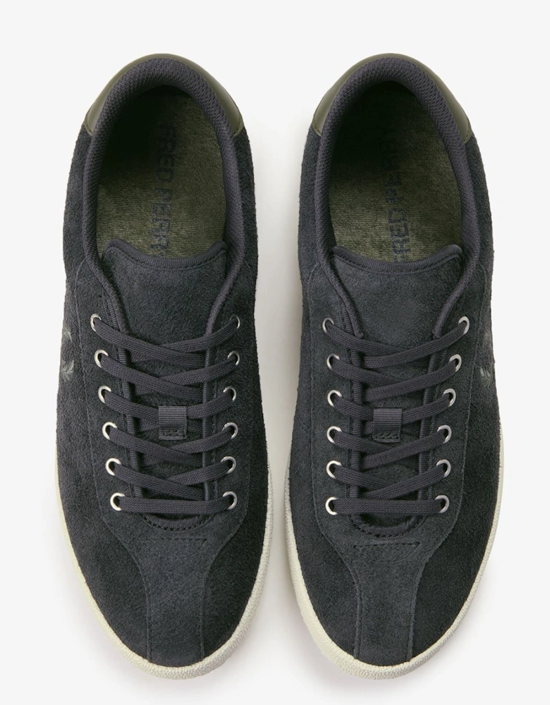 Tennis Shoe Suede Men's Anchor Grey Trainers