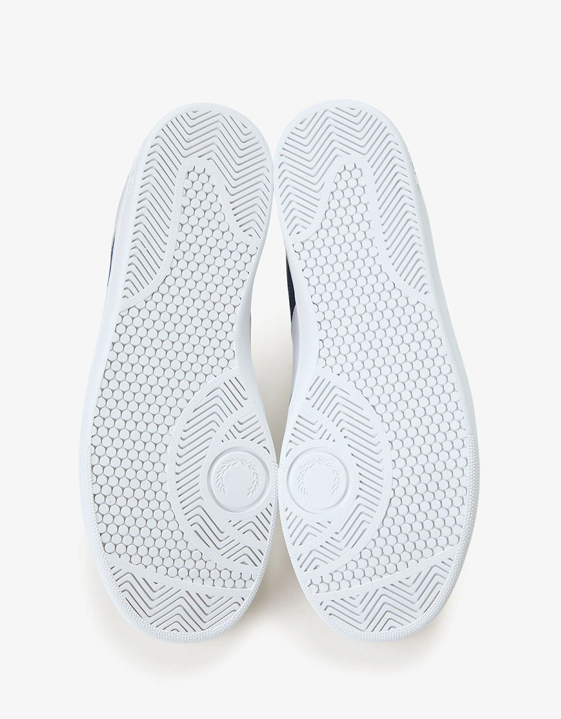 B725 Leather Suede Men's White/Navy/Mint Trainers