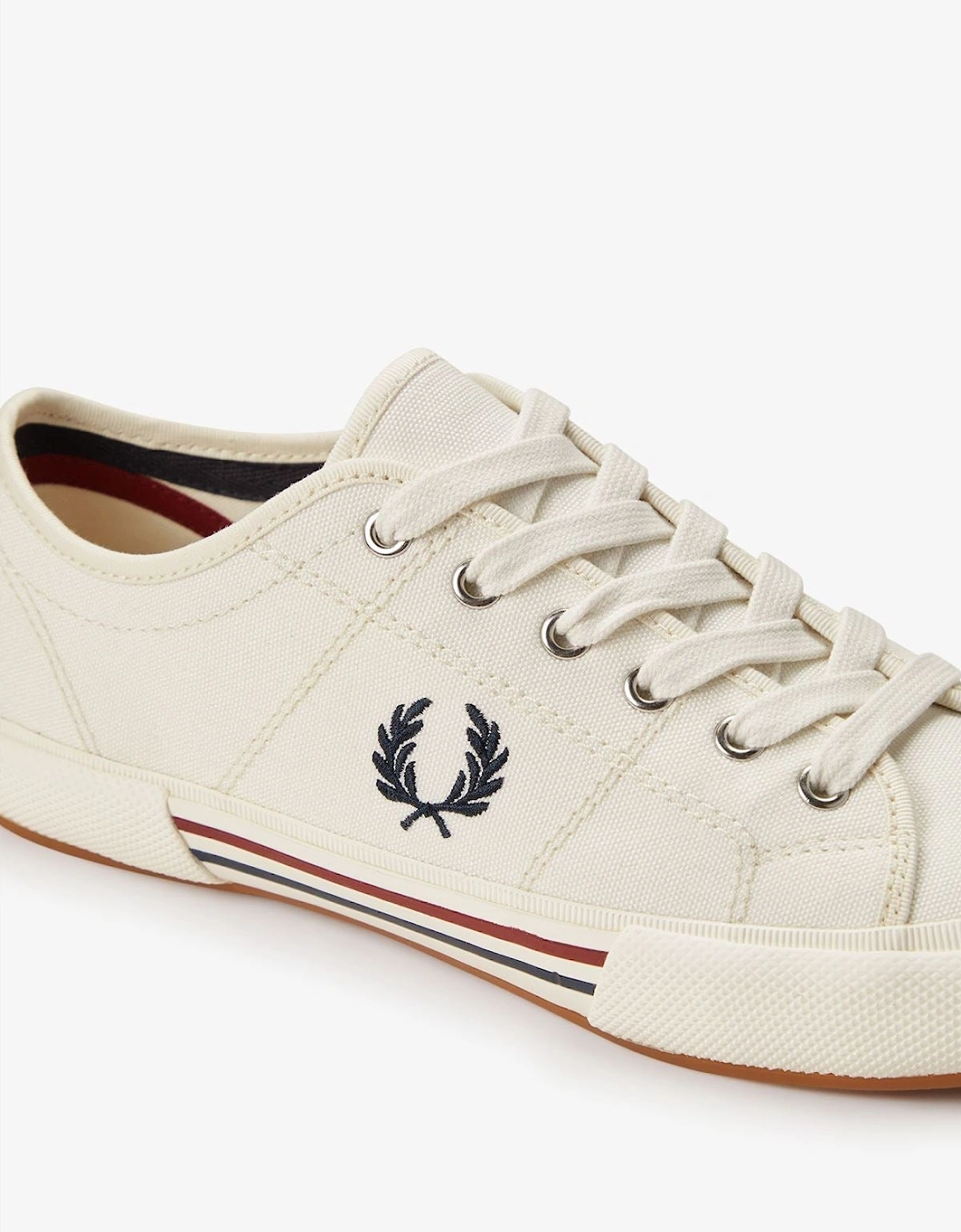 B708 Vintage Tennis Canvas Men's White Trainers