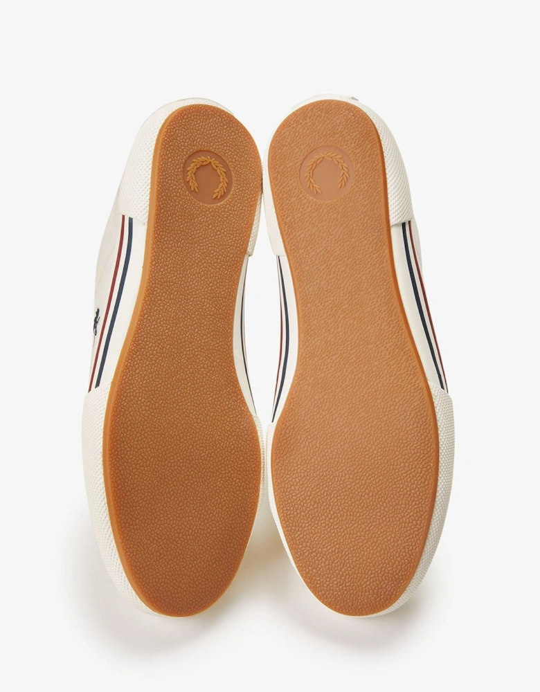 B708 Vintage Tennis Canvas Men's White Trainers