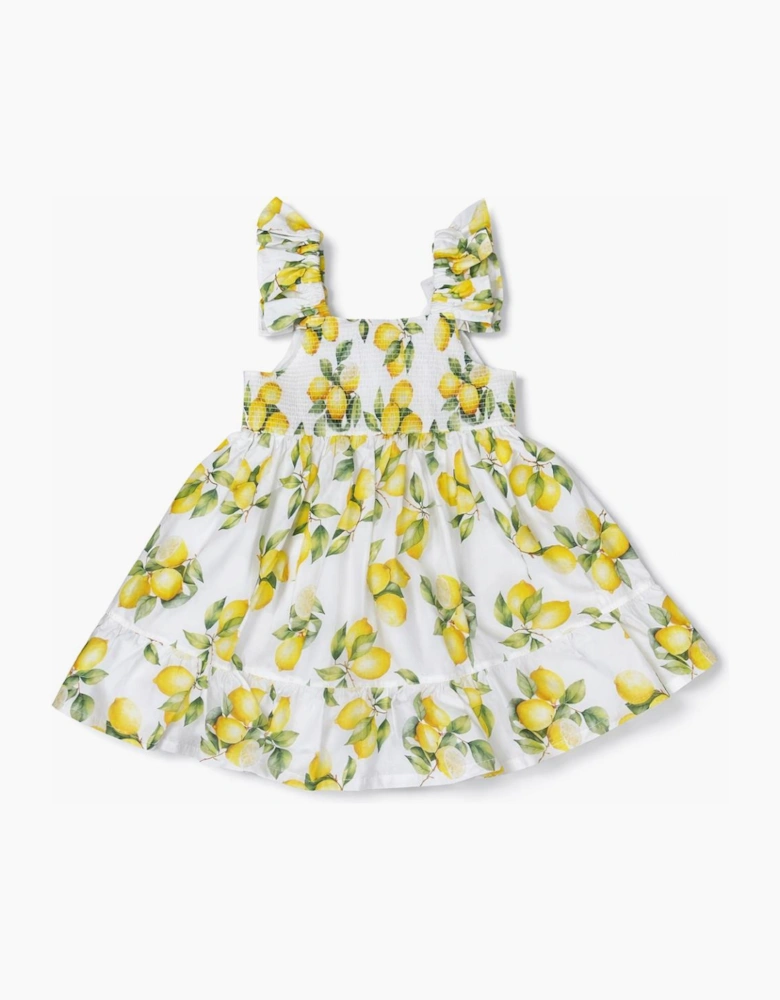 GIRLS SORRENTO LEMONS DRESS
