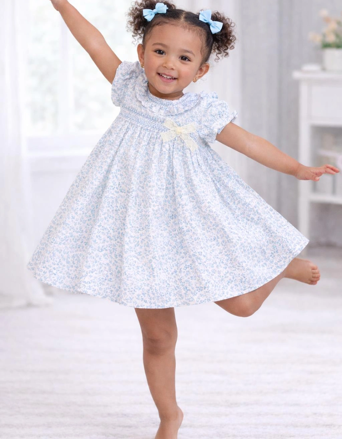 BLUE GIRL IRIS DRESS, 3 of 2