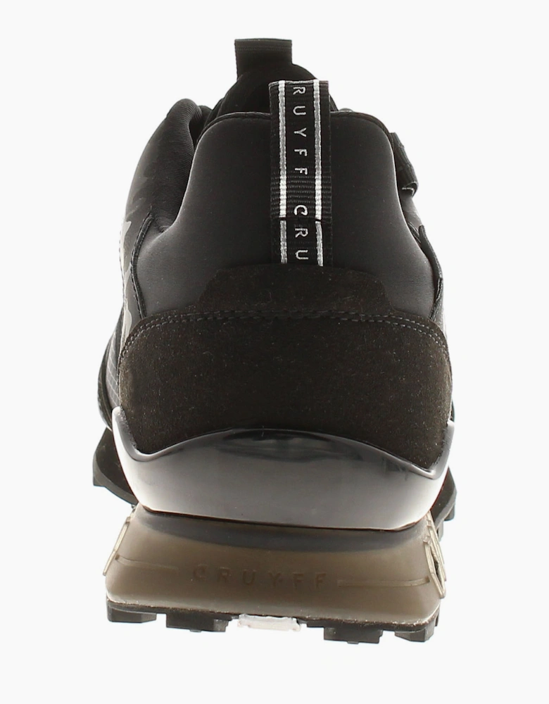 Mens Trainers Fearia Hex Tech Lace Up black UK Size