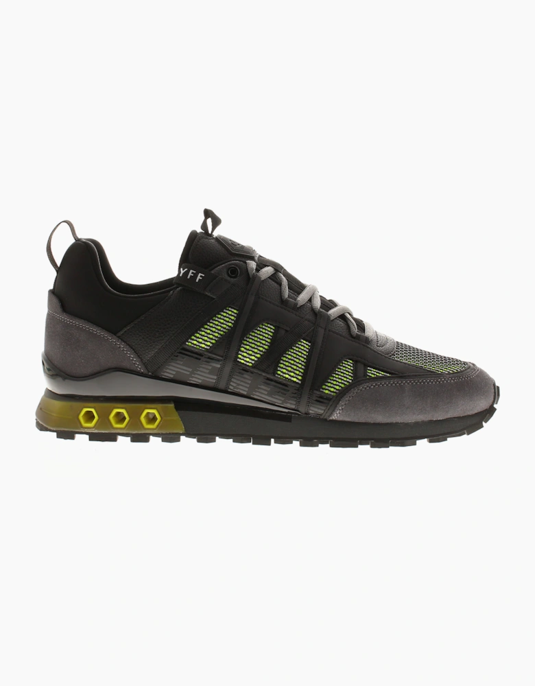 Mens Trainers Fearia Futura Lace Up grey UK Size
