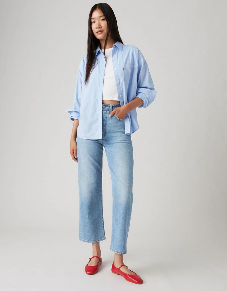 Ribcage Straight Ankle Jeans