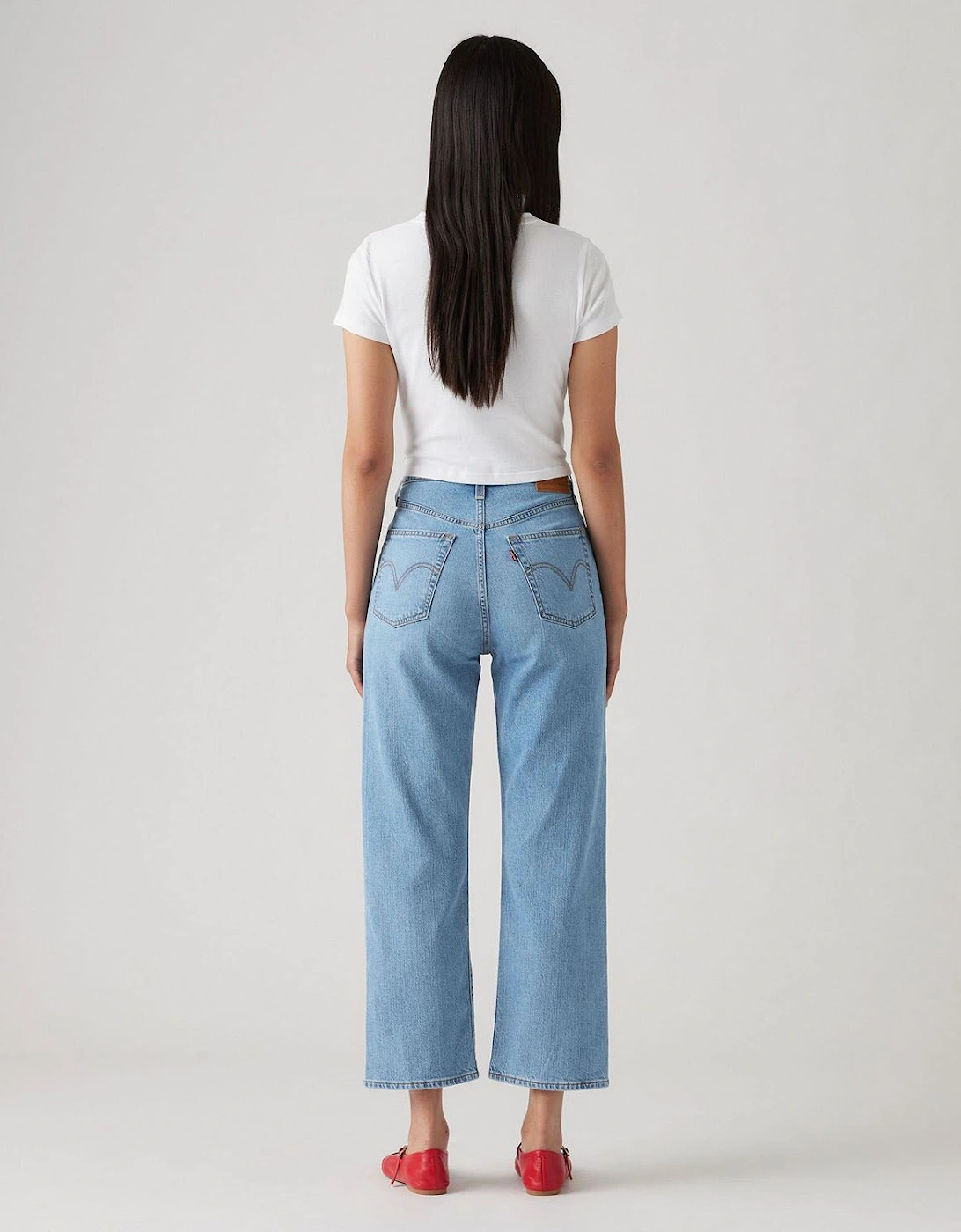 Ribcage Straight Ankle Jeans