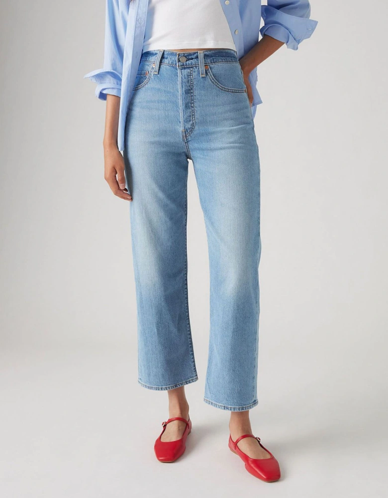 Ribcage Straight Ankle Jeans