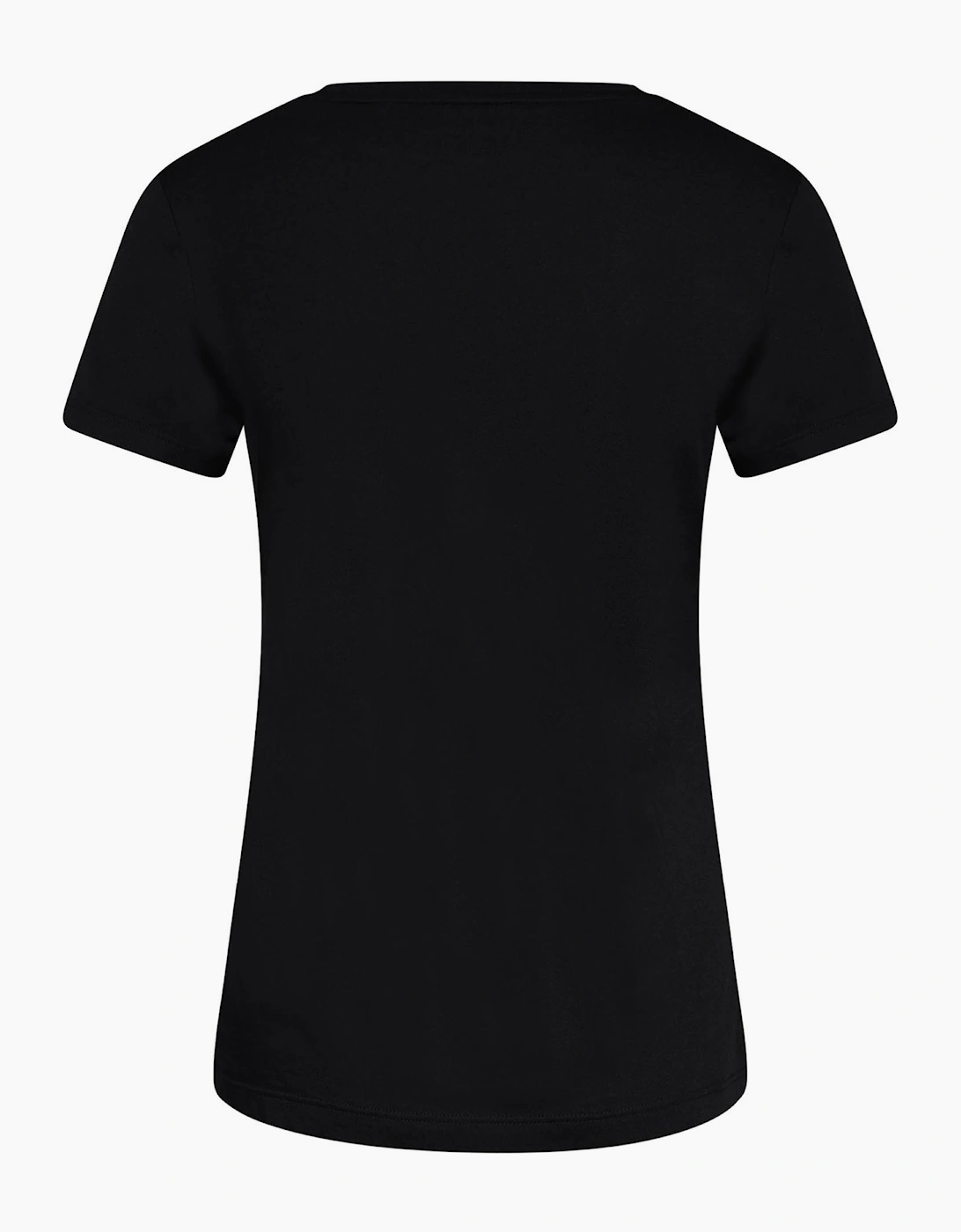 Sequin Logo Crew Neck T-Shirt