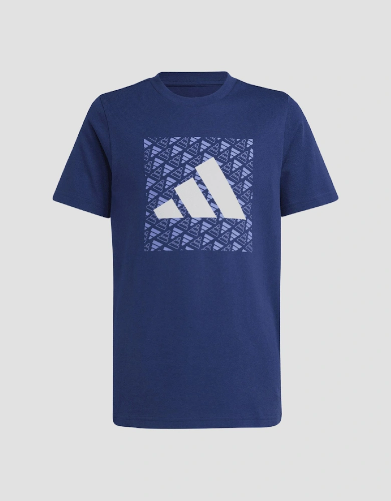 Juniors Monogram Graphic T-Shirt