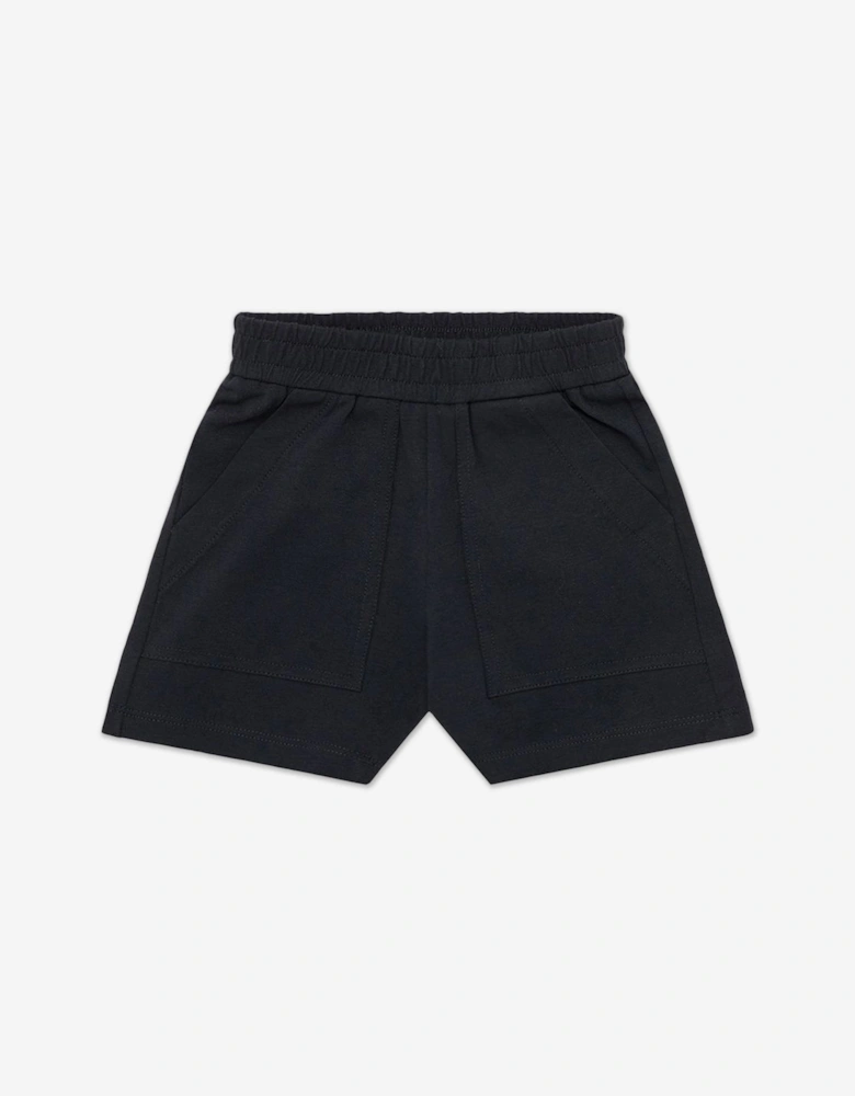 Enfant Baby Boys Logo Short Set in White