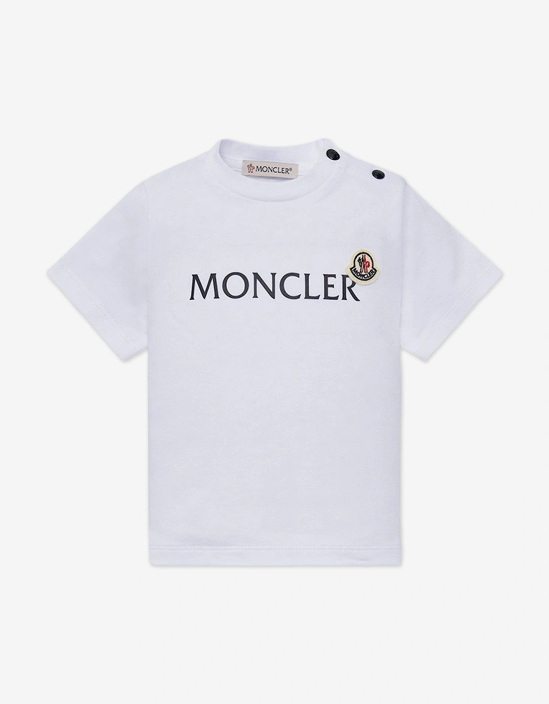 Enfant Baby Boys Logo Short Set in White