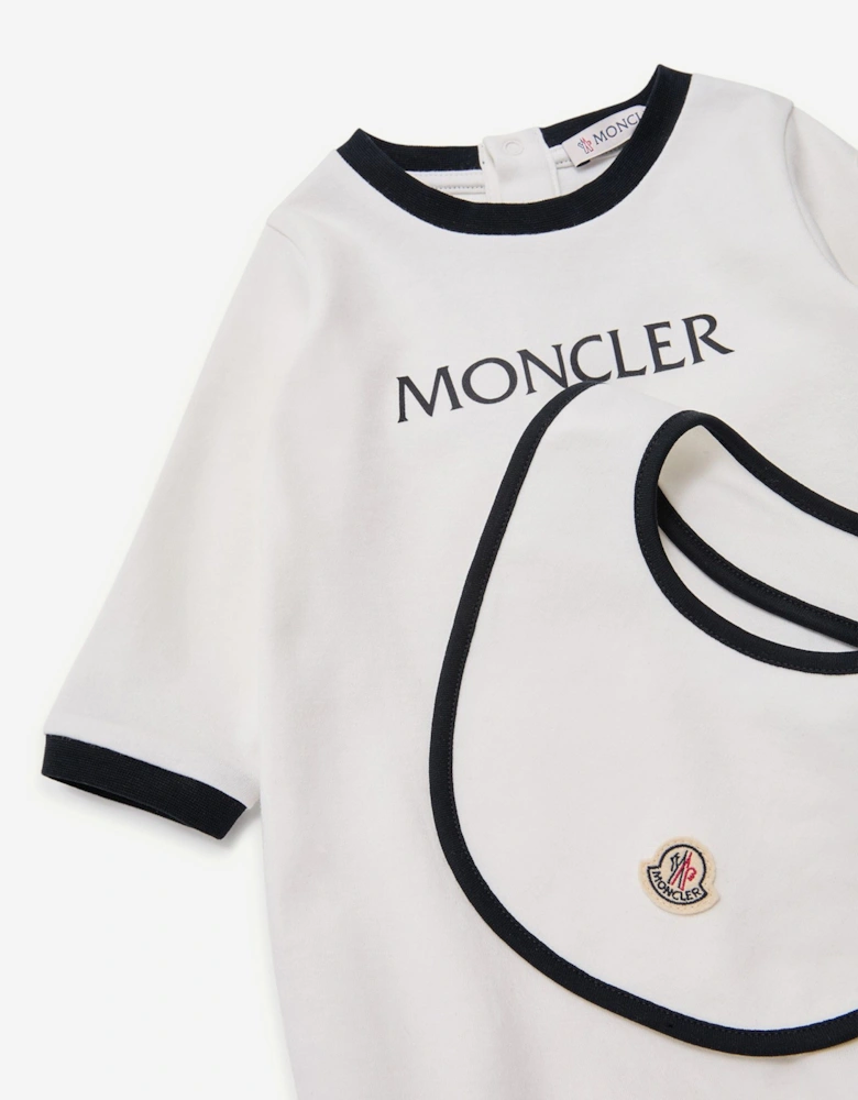 Enfant Baby 4 Piece Babygrow Set in White