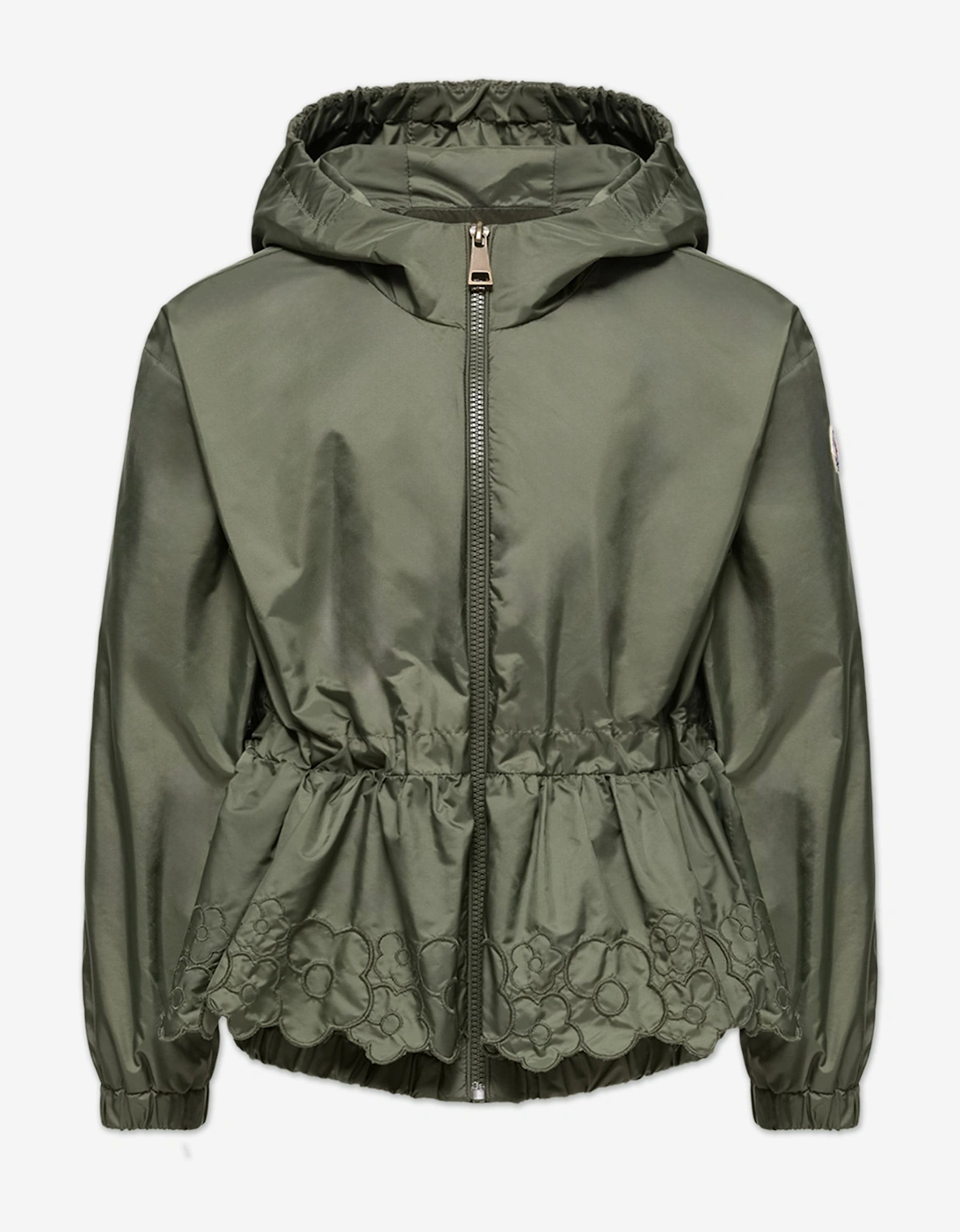 Enfant Girls Manolya Flower Jacket in Green, 5 of 4