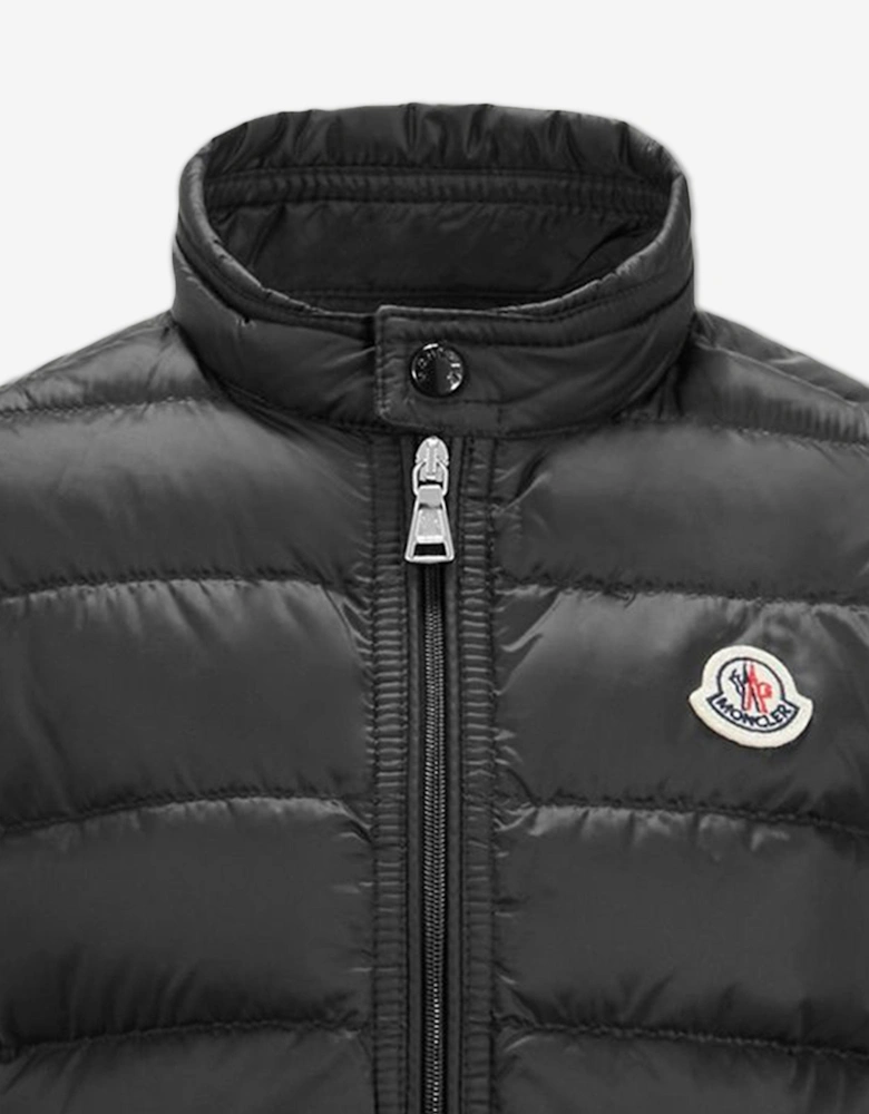 Enfant Boys Down Padded Gui Gilet in Black