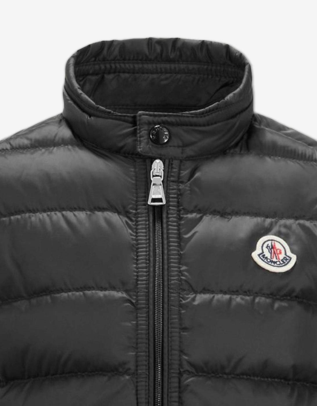 Enfant Boys Down Padded Gui Gilet in Black