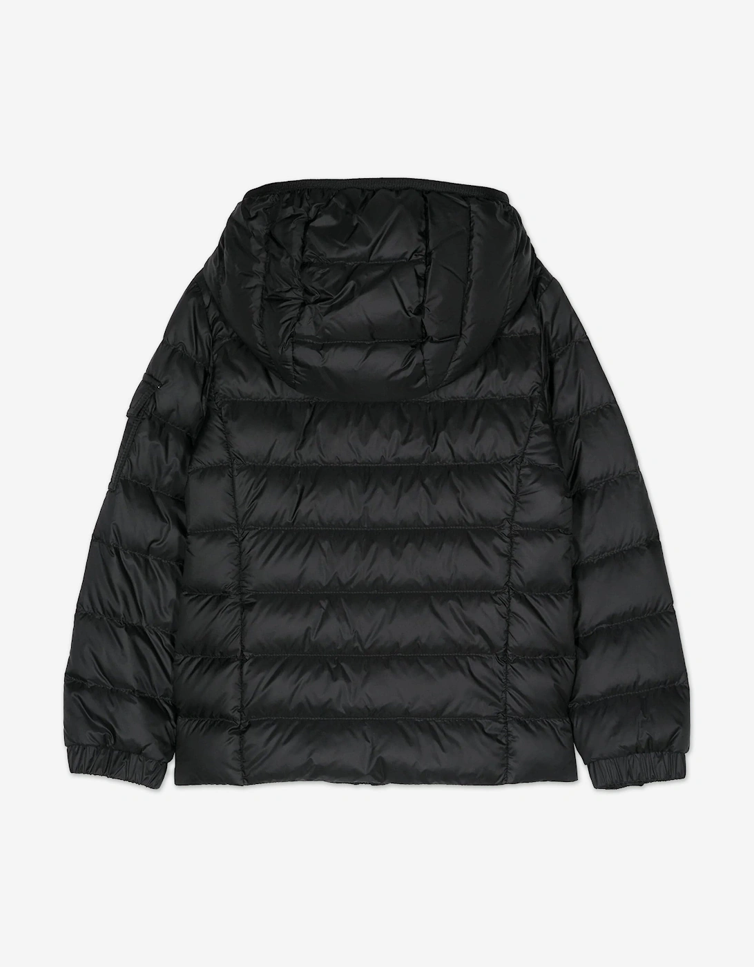 Enfant Girls Down Padded Gles Jacket in Black