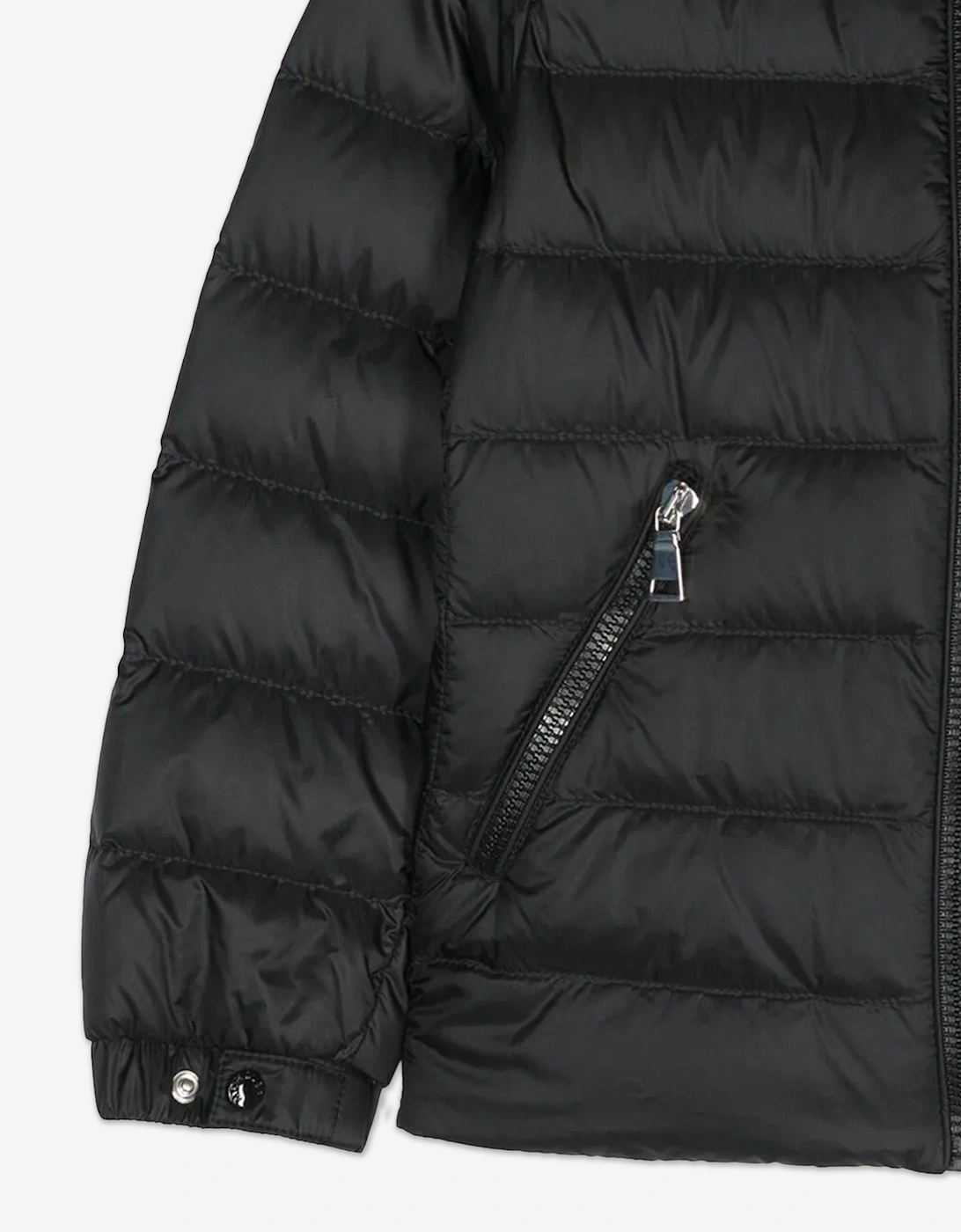 Enfant Girls Down Padded Gles Jacket in Black