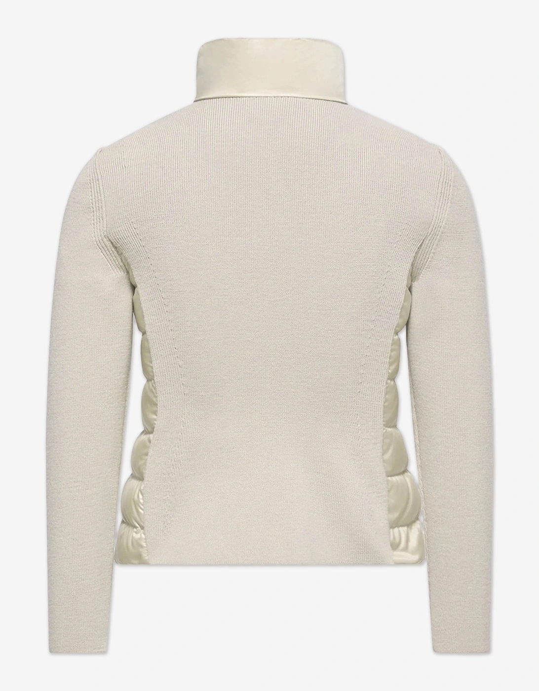 Enfant Girls Down Padded Zip Up Cardigan in Beige