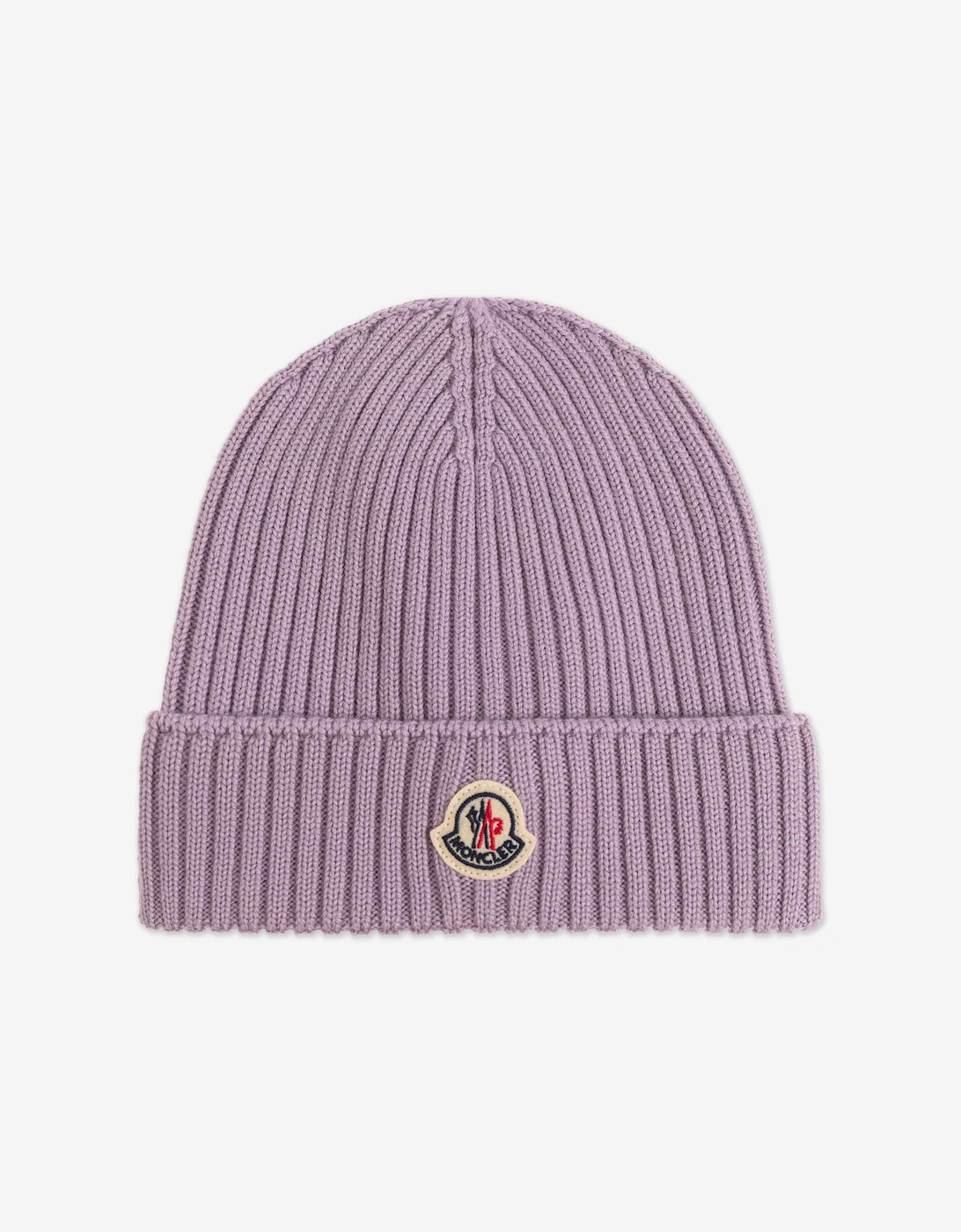 Moncler Girls Purple  Enfant Wool Knit Beanie Hat  - Size 8 - 10 Yrs L 54-56 Cm Kids
