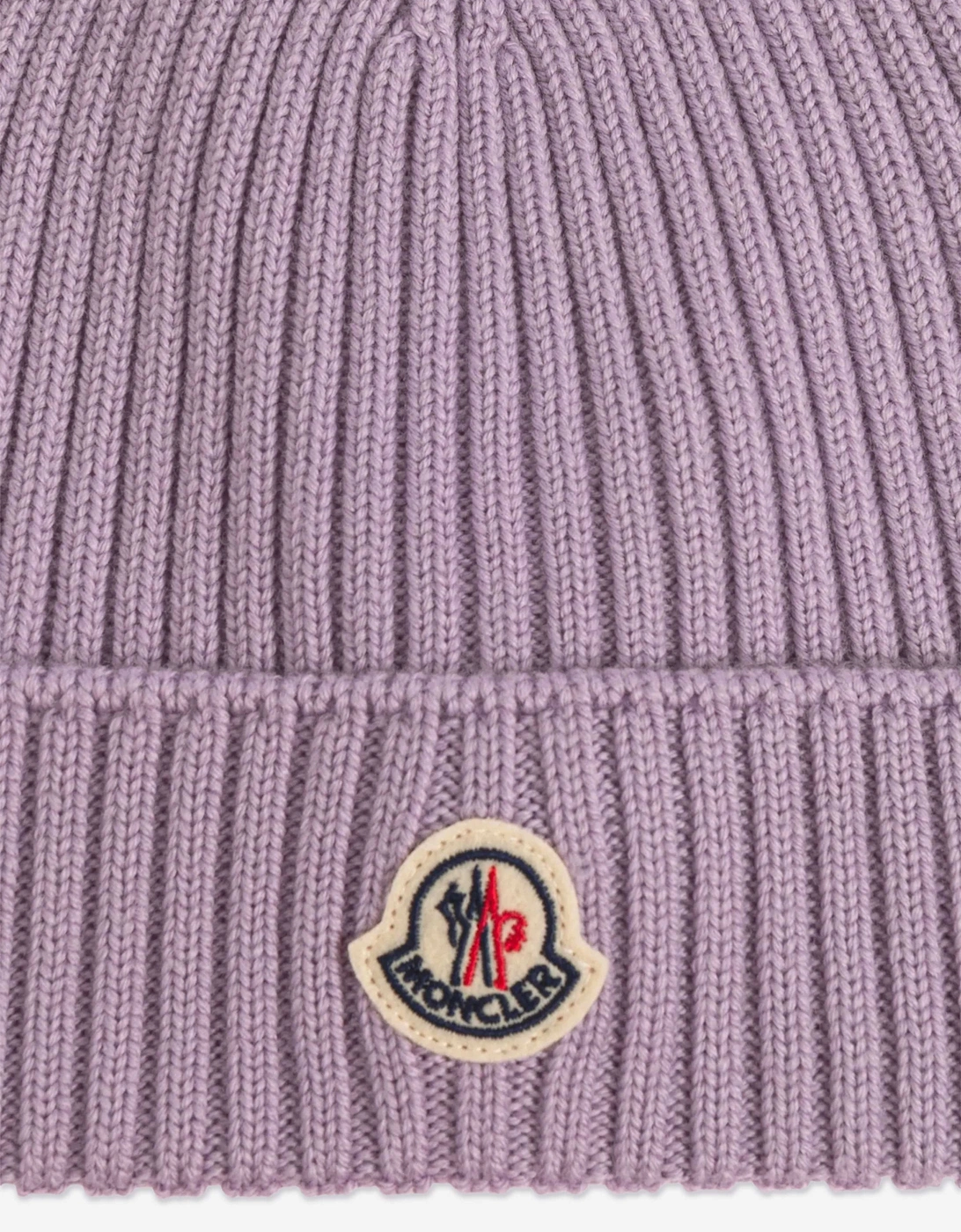 Enfant Girls Wool Knit Beanie Hat in Purple