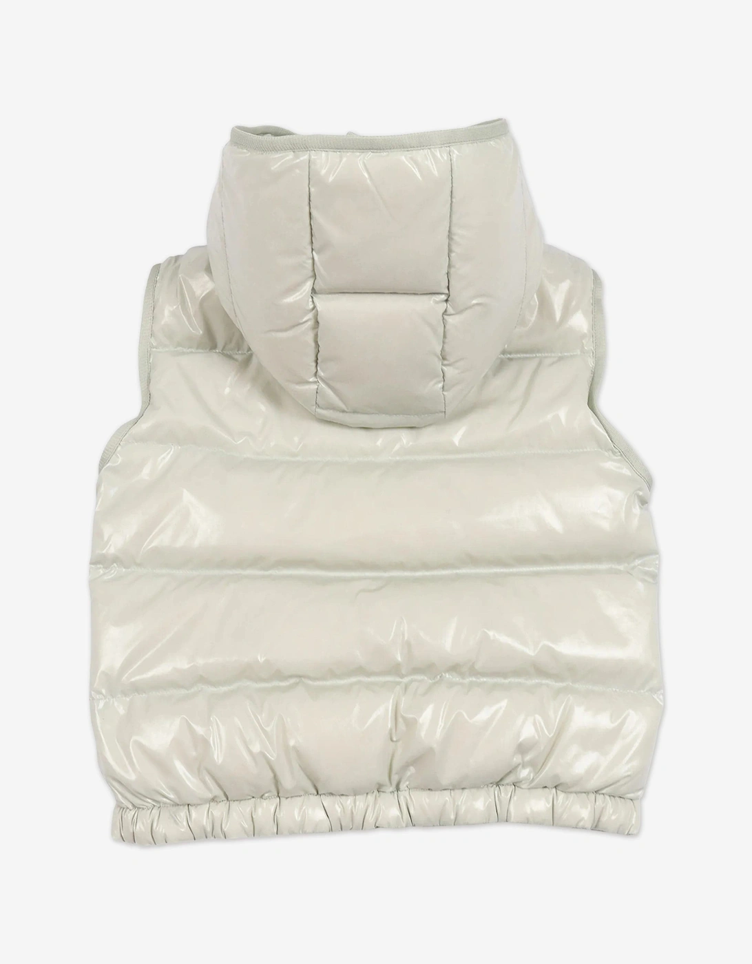 Enfant Girls Down Padded Kamile Gilet in Green