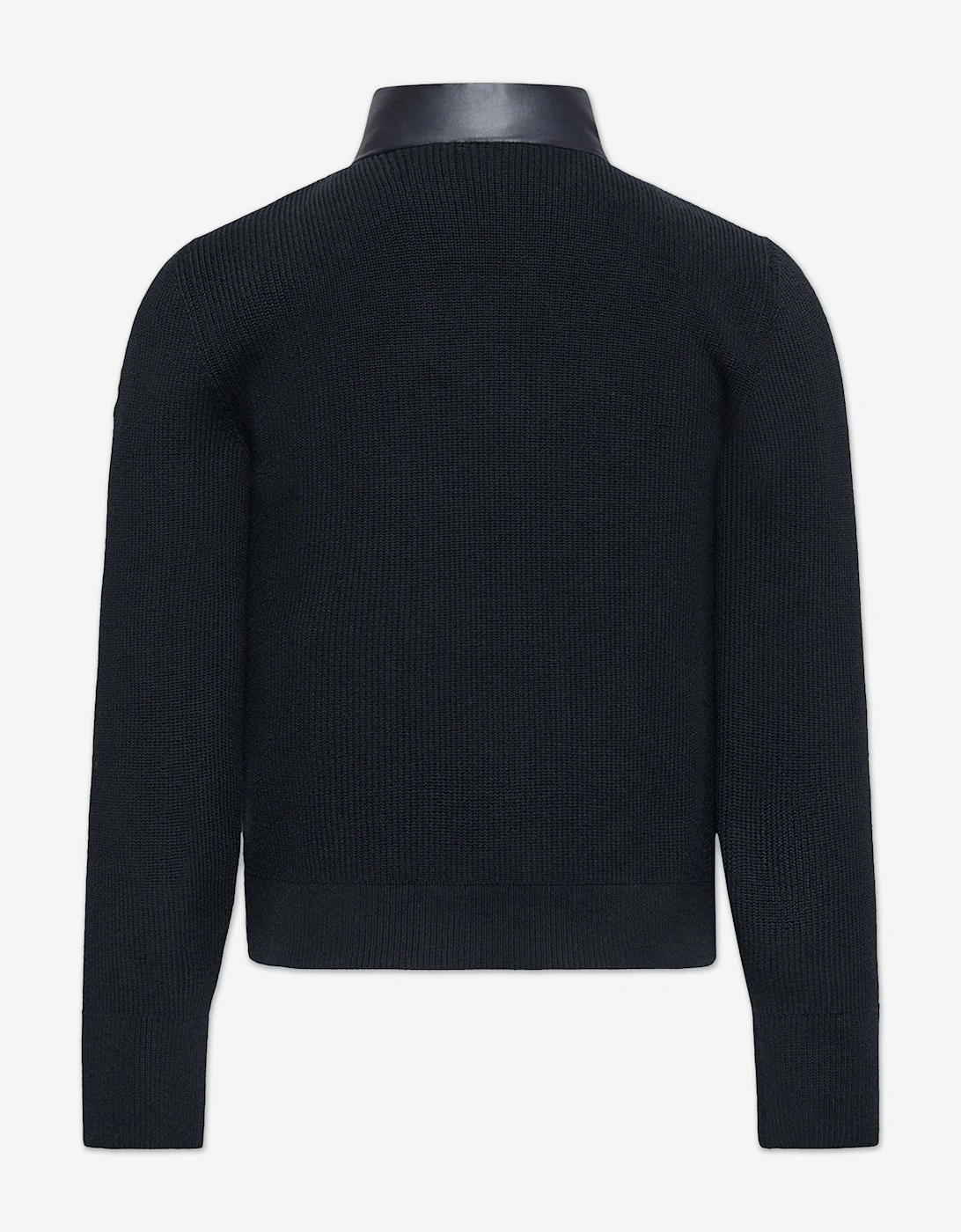 Enfant Boys Down Padded Zip Up Cardigan in Navy