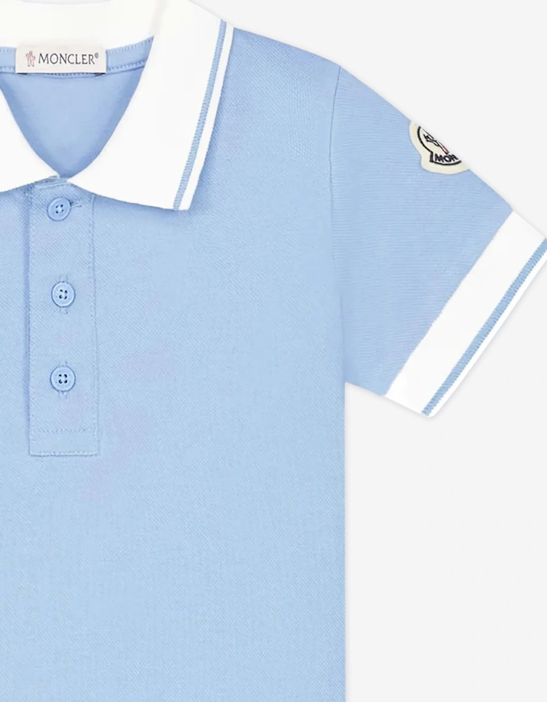 Enfant Baby Boys Polo Shirt in Blue