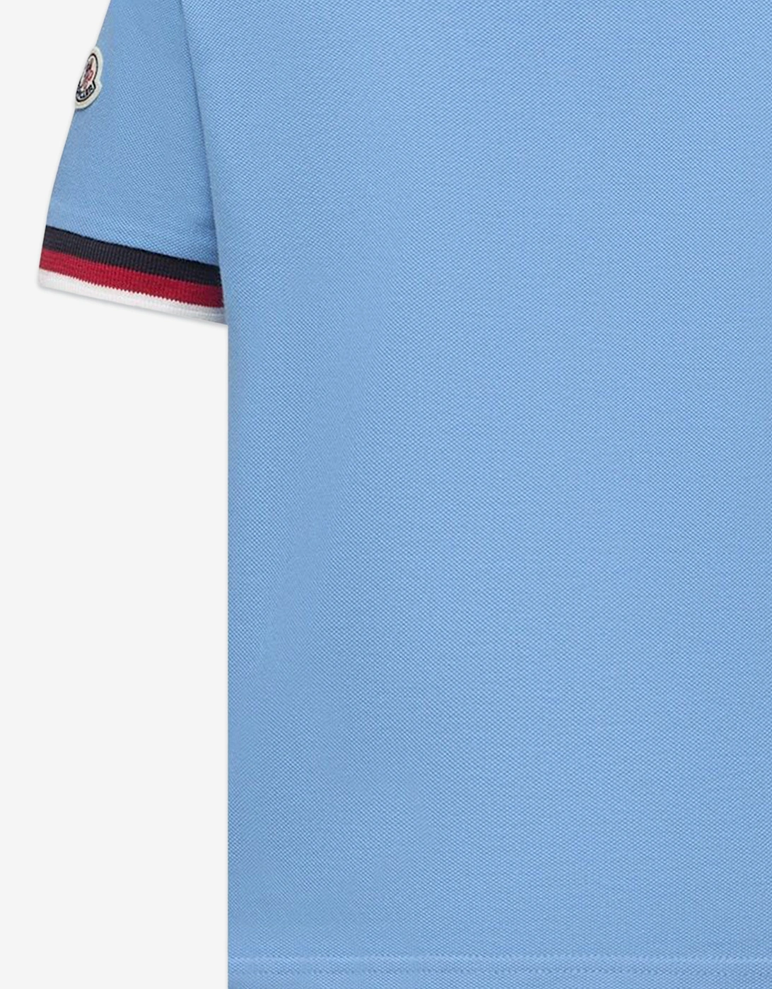 Enfant Boys Cotton Polo Shirt in Blue