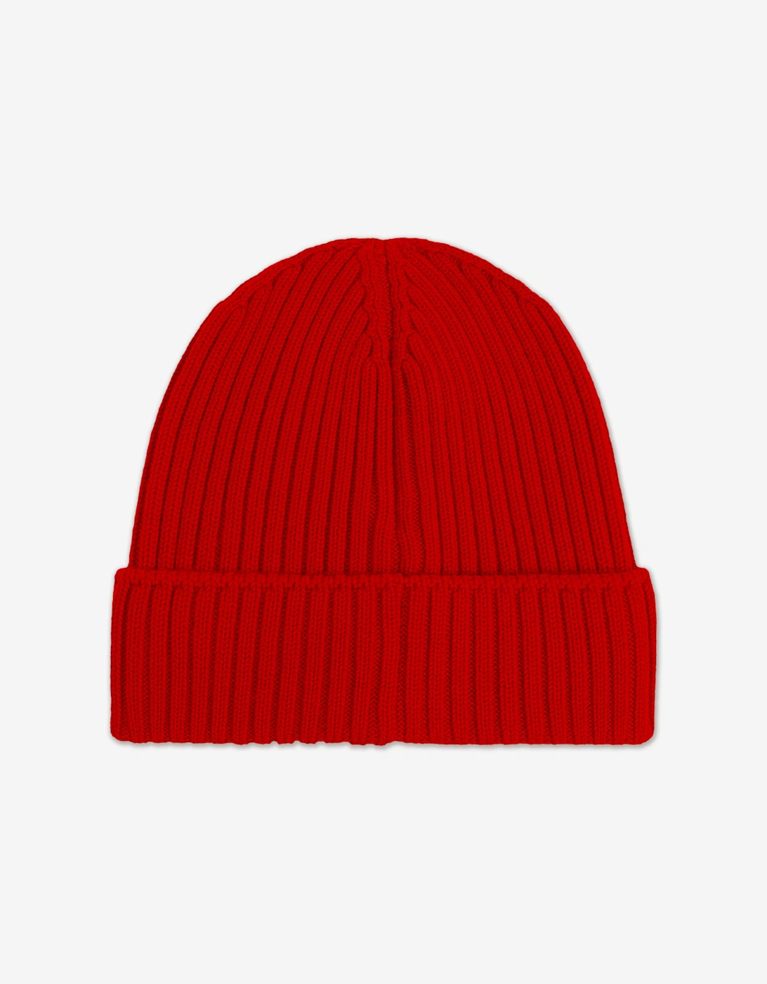 Enfant Boys Wool Knit Beanie Hat in Red