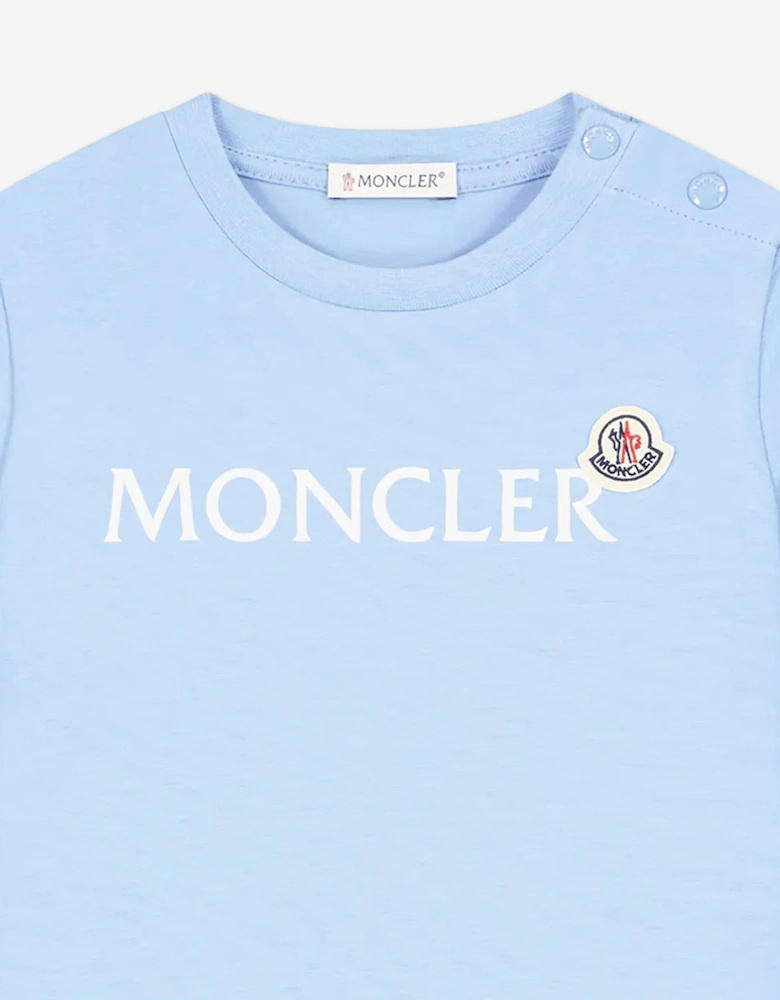 Enfant Baby Boys Logo T-Shirt in Blue