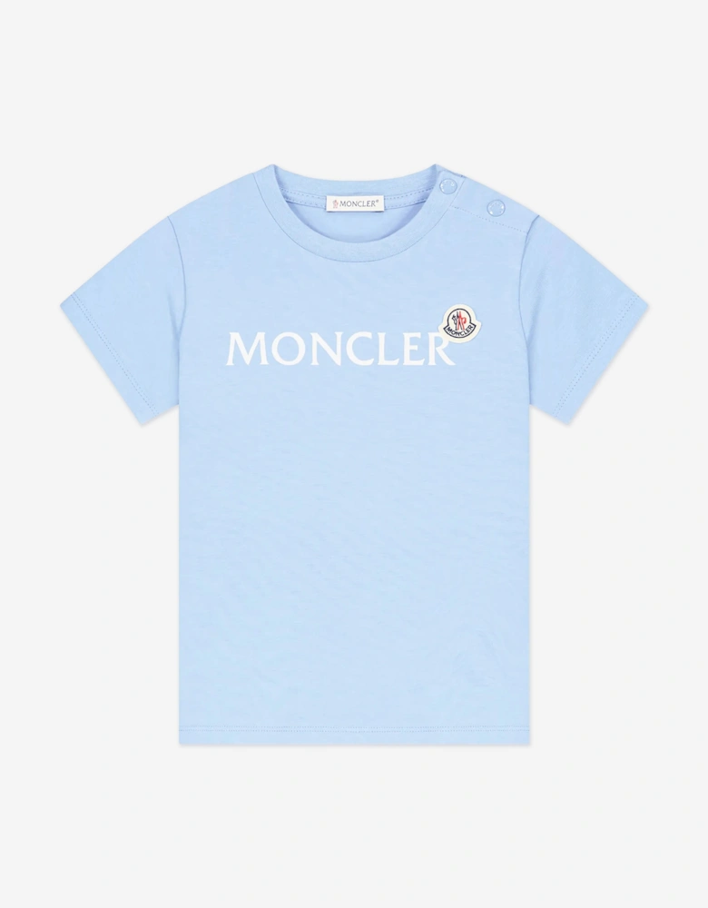 Enfant Baby Boys Logo T-Shirt in Blue