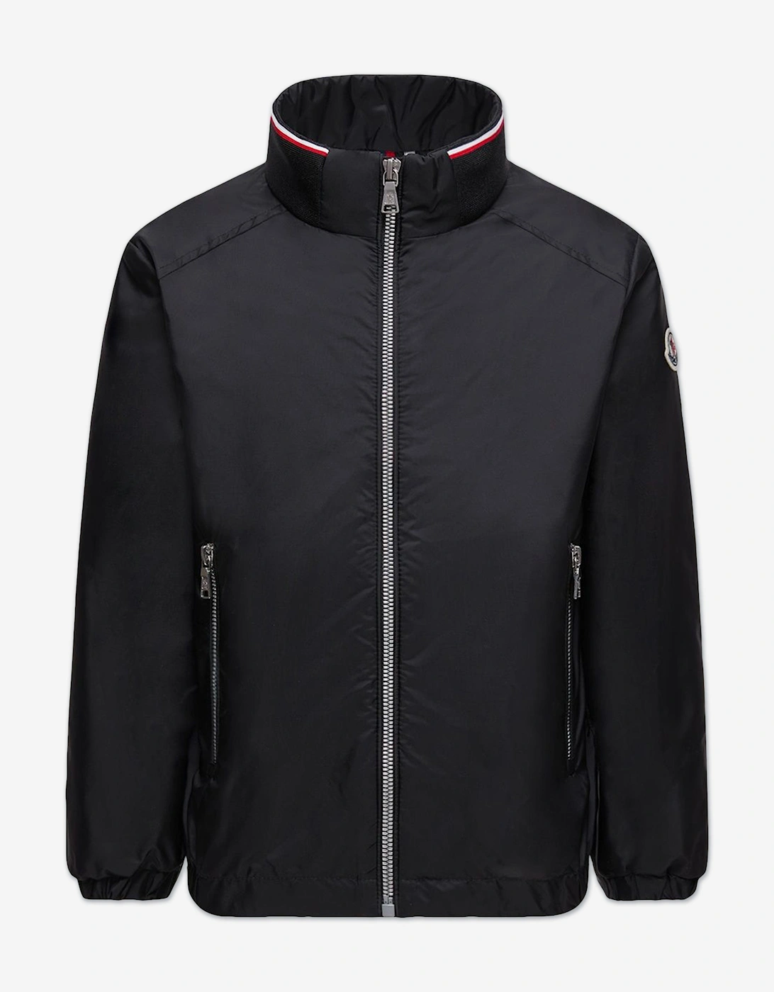 Moncler Boys Black  Enfant Hilmi Jacket  - Size 10 Years Kids