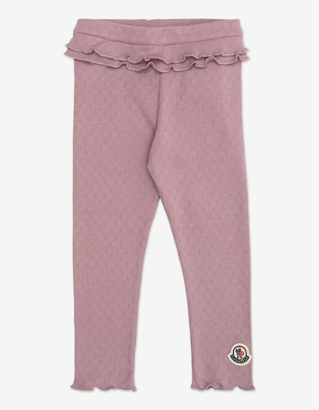 Enfant Baby Girls Ruffle Logo Leggings in Pink, 5 of 4