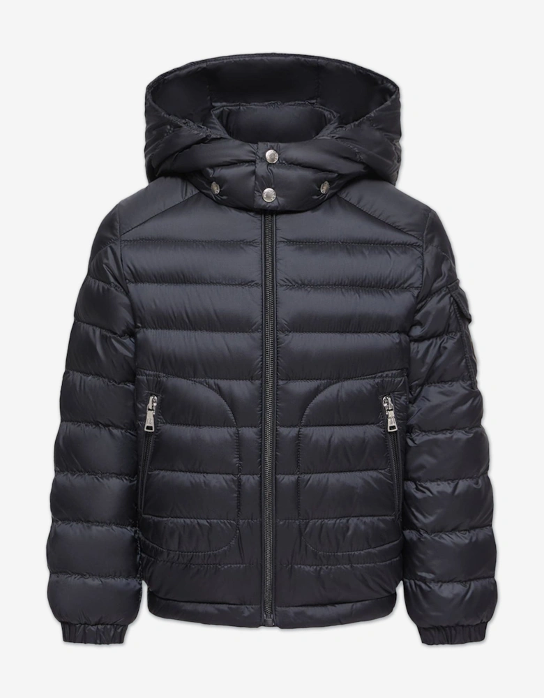 Enfant Boys Down Padded Lauros Jacket in Navy