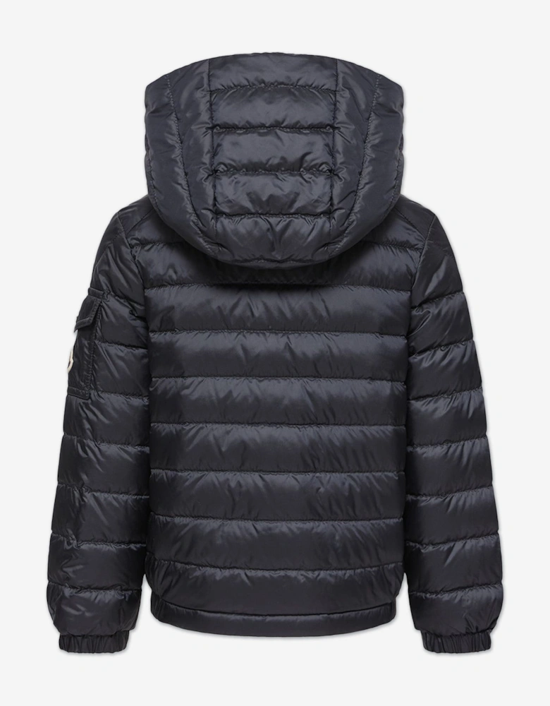 Enfant Boys Down Padded Lauros Jacket in Navy