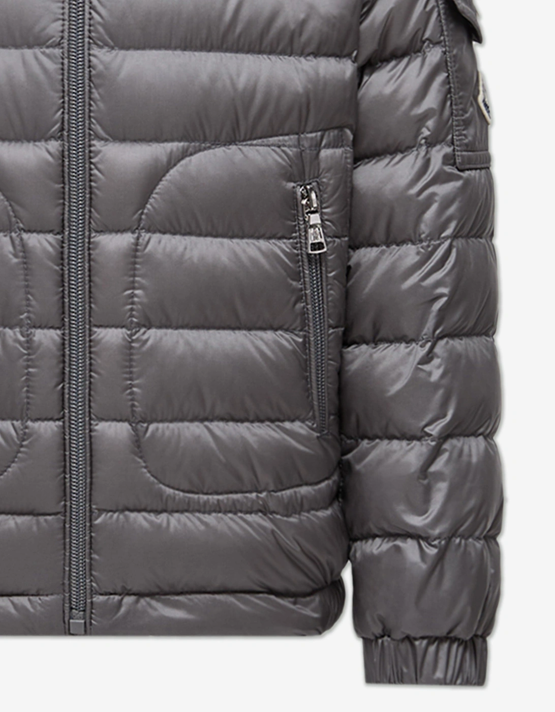 Enfant Boys Down Padded Lauros Jacket in Grey