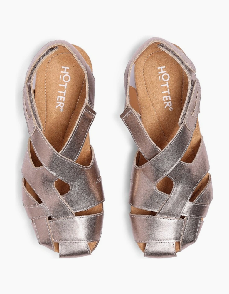 Carpa Womens Wide Fit Sandals