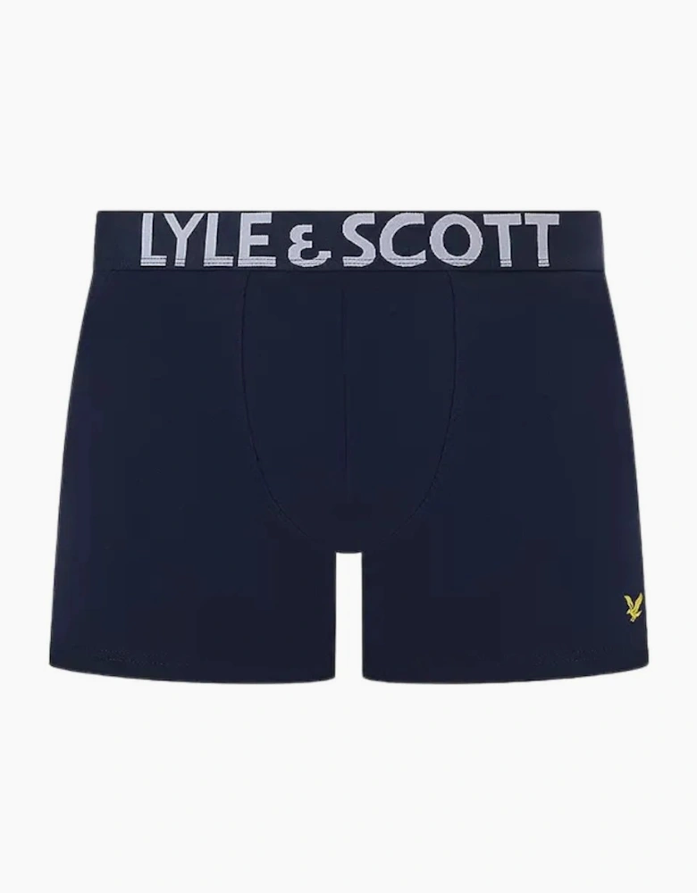 3-Pack Daniel Boxer Briefs, Blue Mix