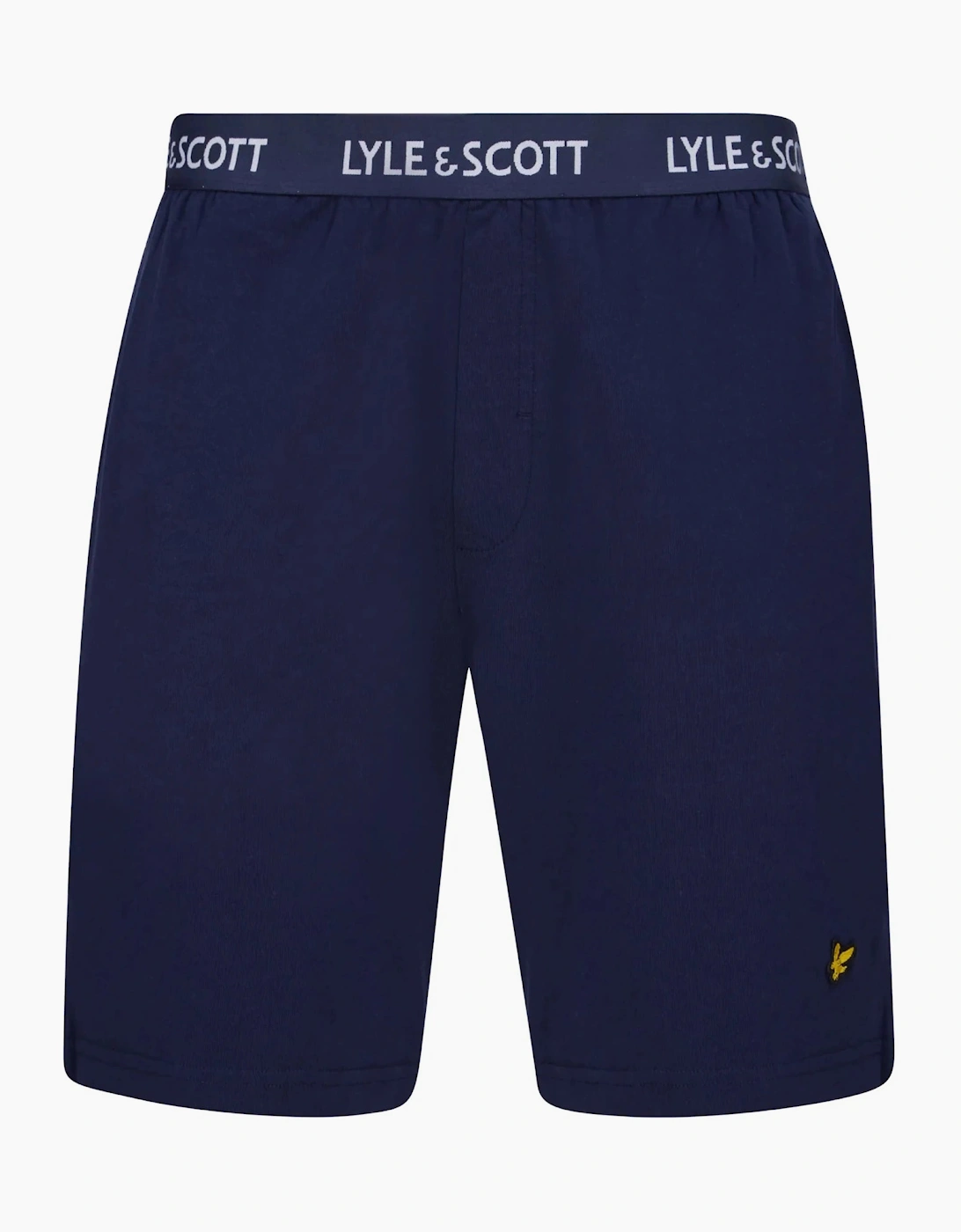 Charlie T-Shirt & Shorts Lounge Set, Peacoat / Grey Marl