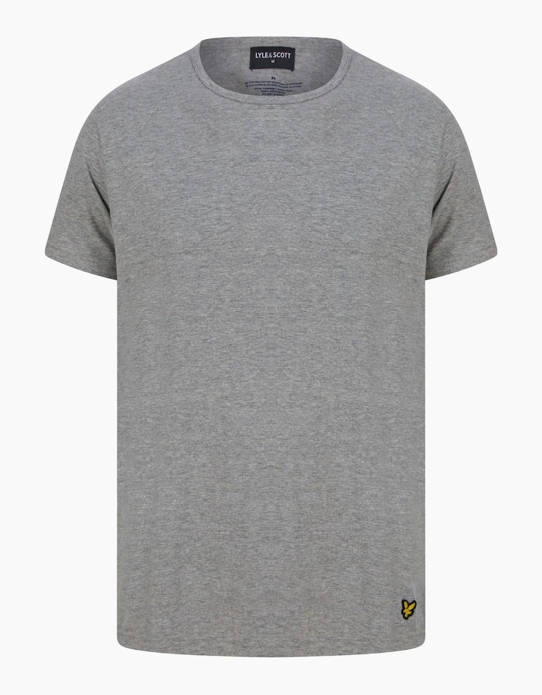 Charlie T-Shirt & Shorts Lounge Set, Peacoat / Grey Marl