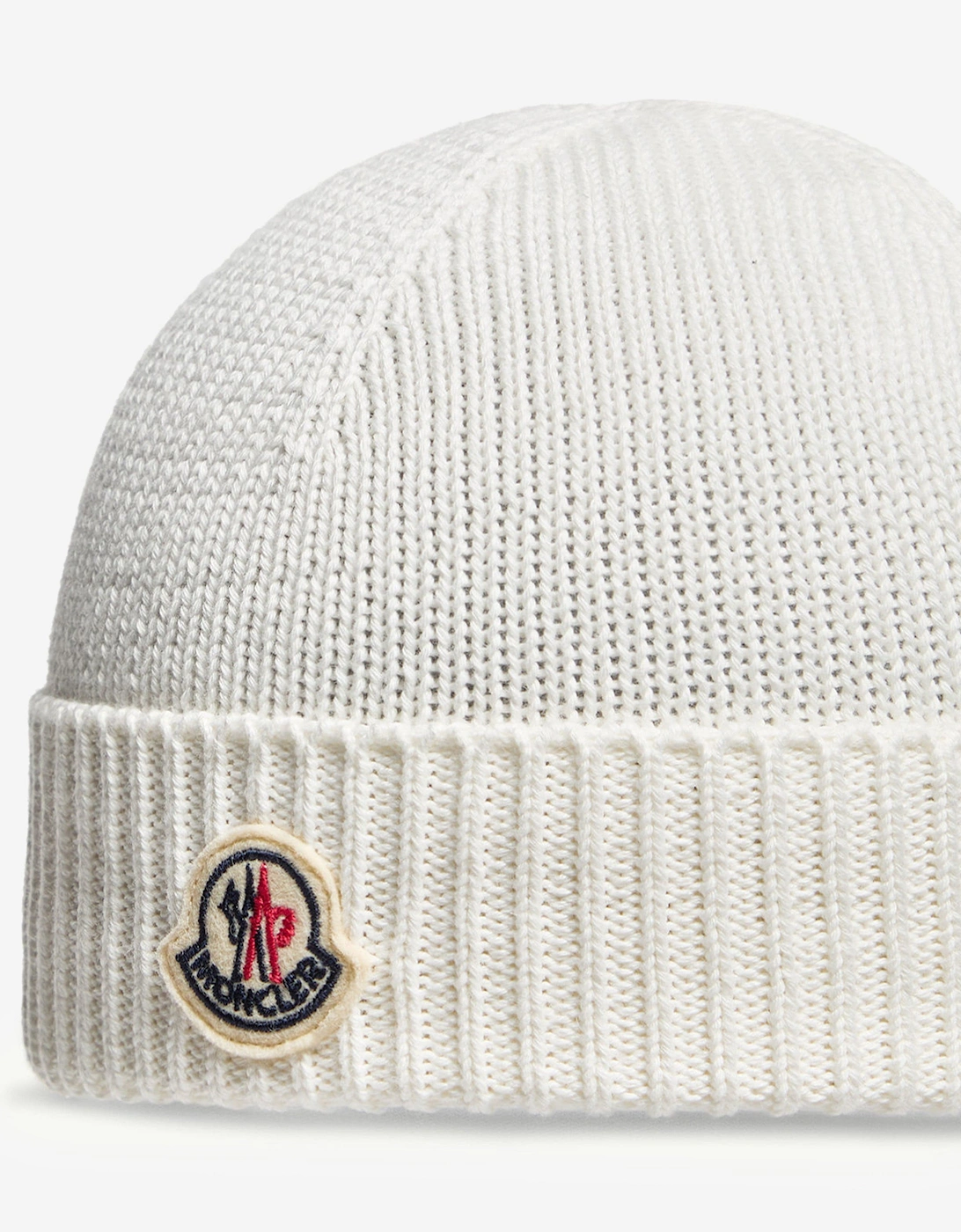 Enfant Baby Logo Beanie Hat in White