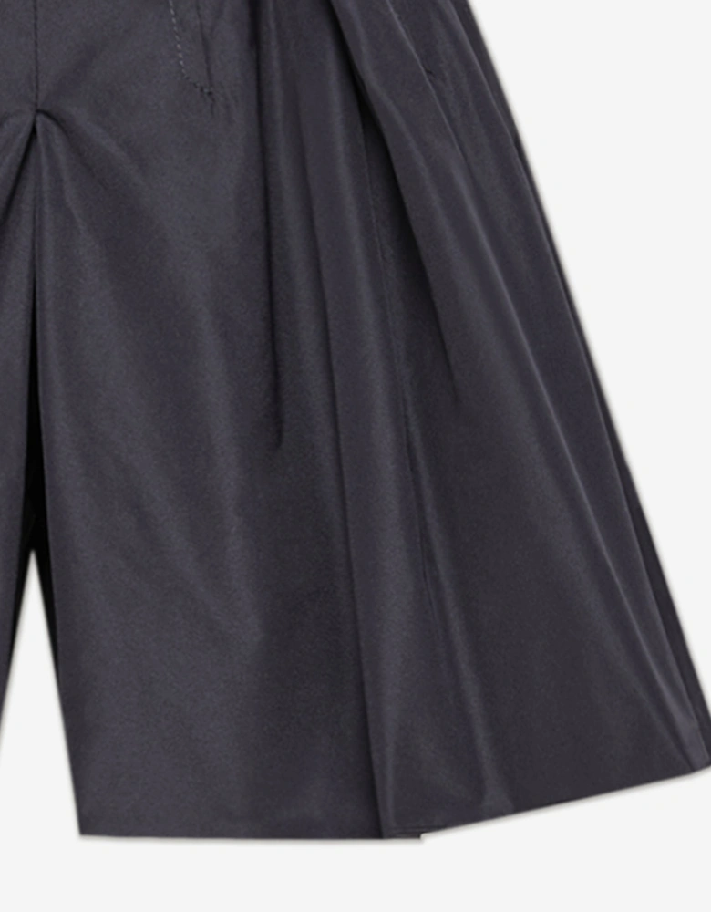 Enfant Girls Pleated Shorts in Grey