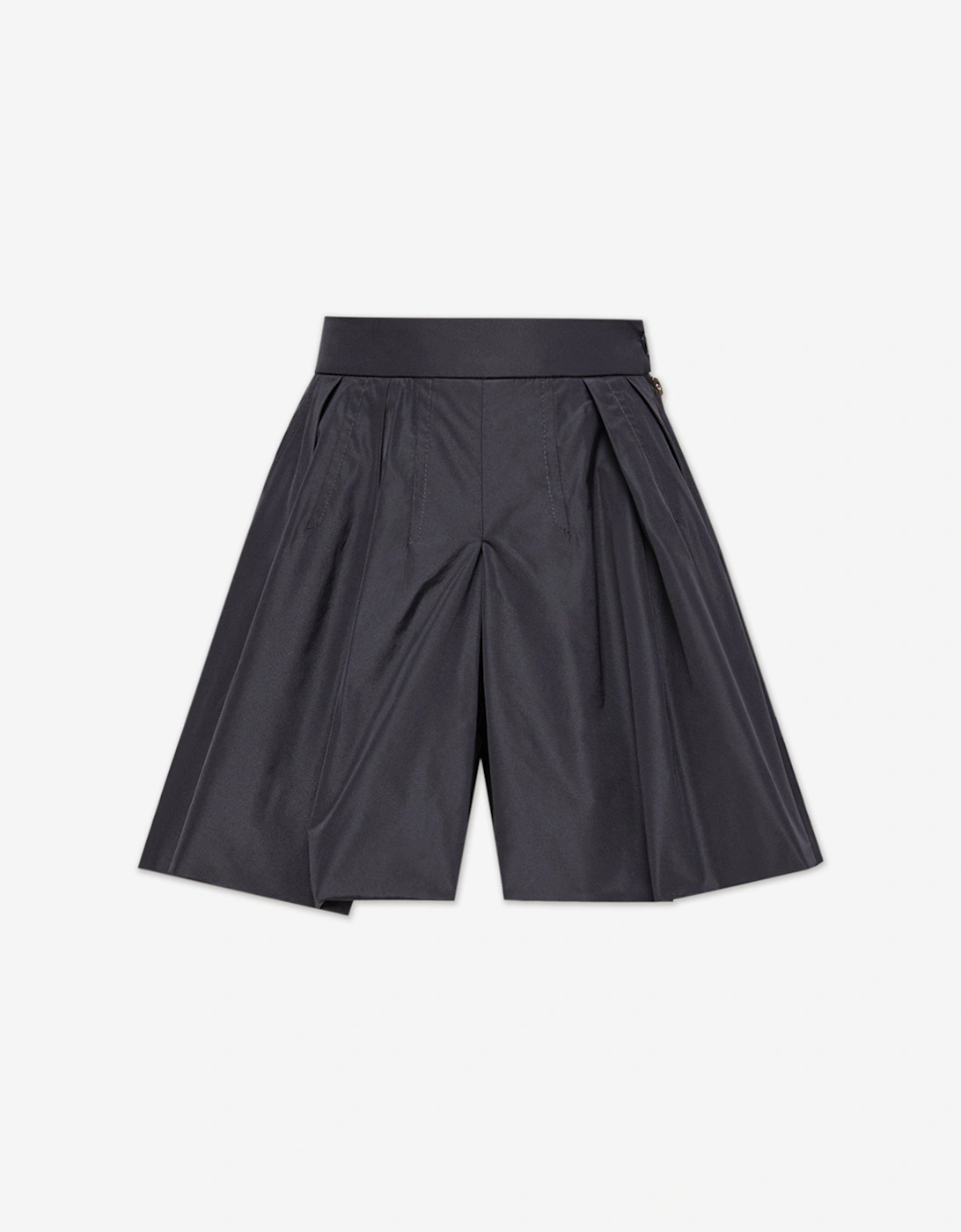 Enfant Girls Pleated Shorts in Grey, 4 of 3