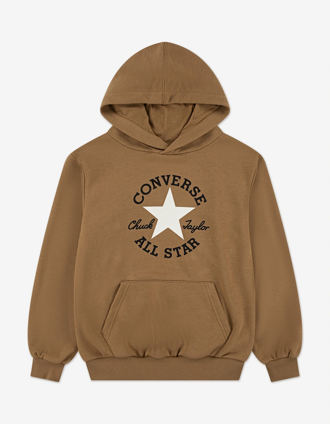 Boys Dissected Chuck Relaxed Hoodie in Brown, 5 of 4