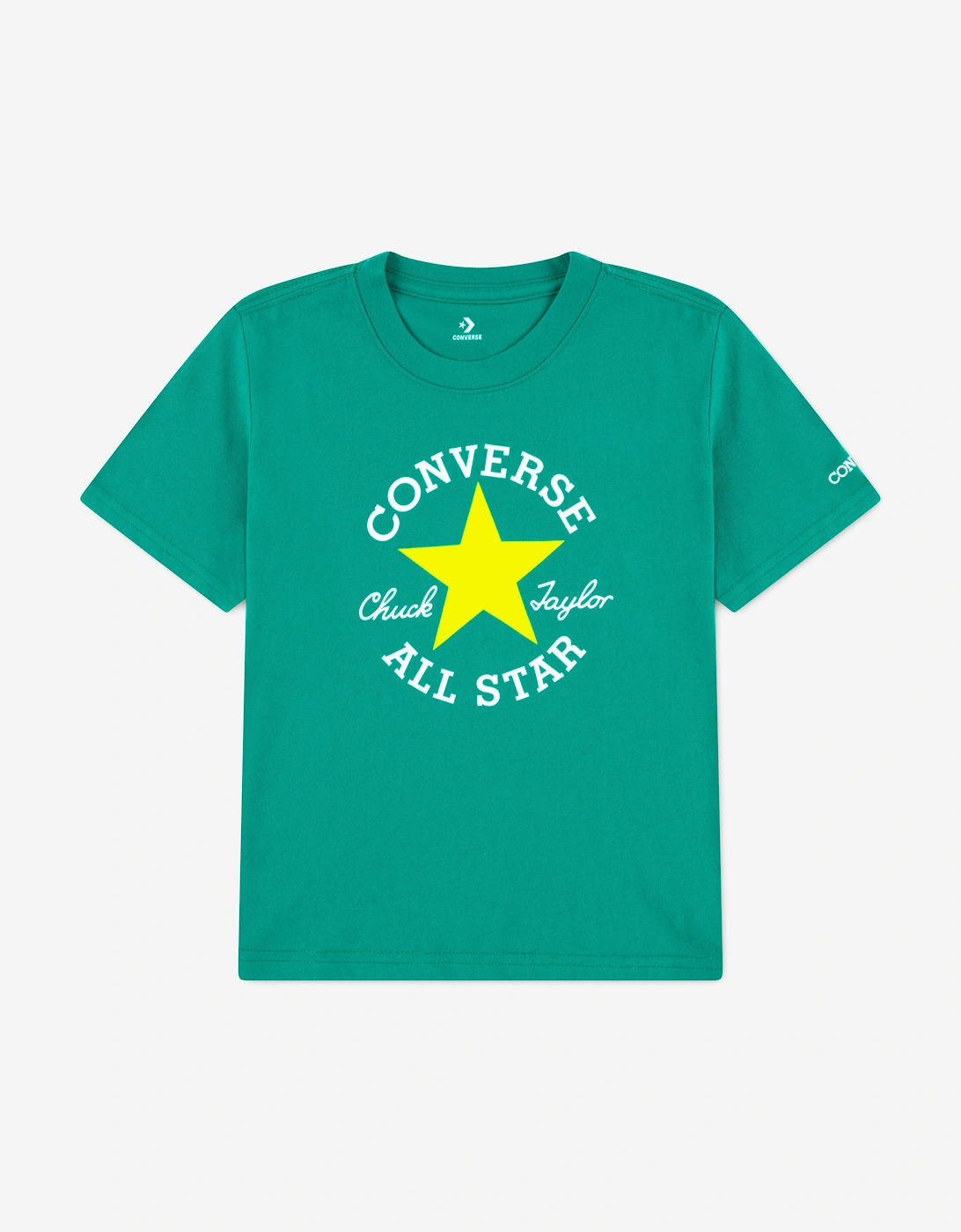Converse Converse Boys Dissected Chuck Patch T-Shirt in Green