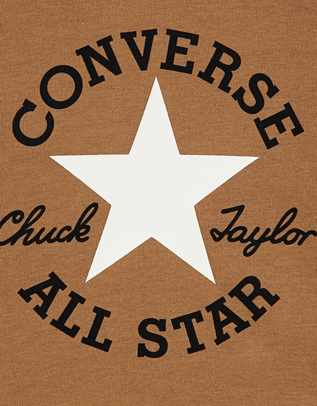 Boys Dissected Chuck Relaxed Hoodie in Brown