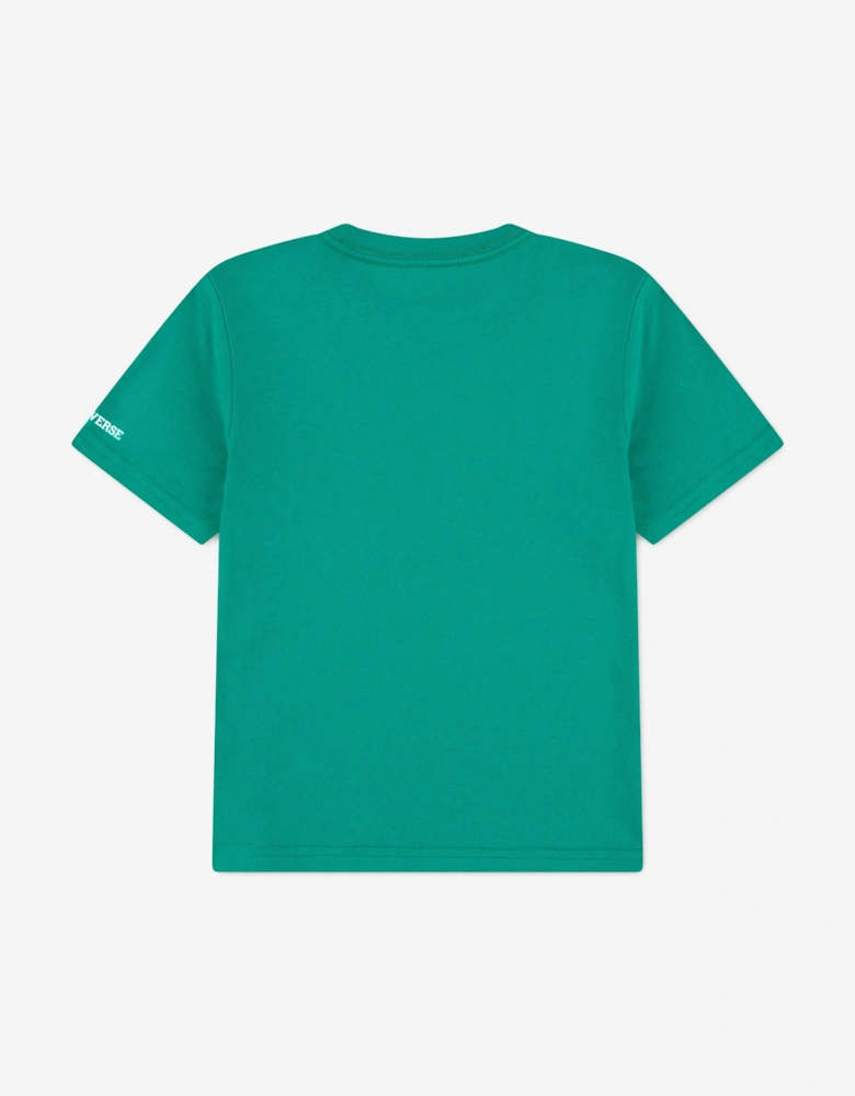 Boys Dissected Chuck Patch T-Shirt in Green
