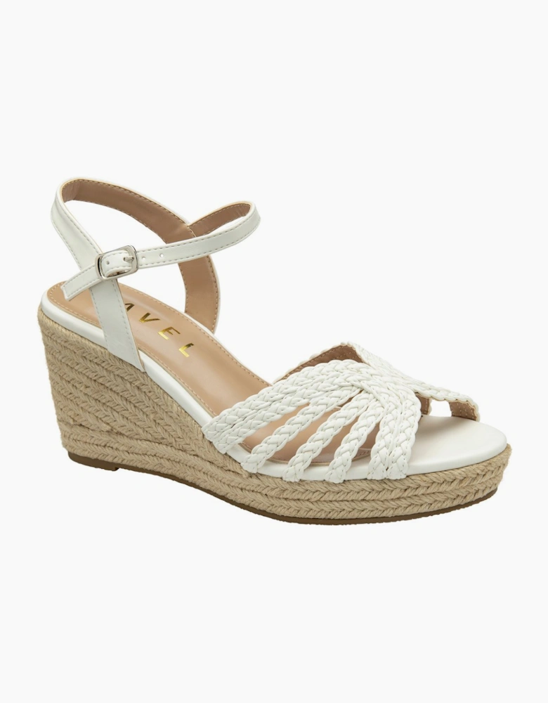 Grundy Womens Wedge Sandals